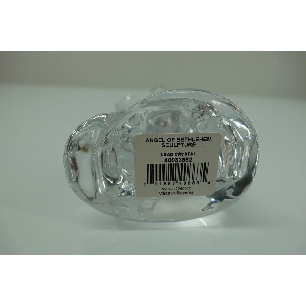 Waterford Lead Crystal Angel of Bethlehem Nativity Figurine 6